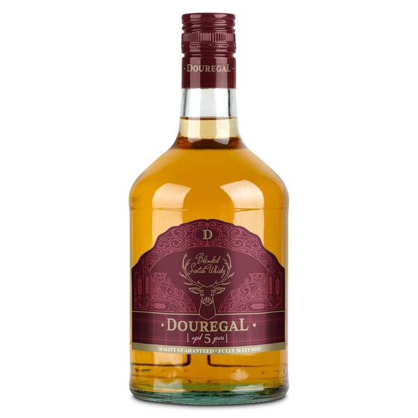 Whisky 5 Años Douregal Botella 70 Cl.
