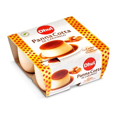 Panna cotta de caramelo Dhul pack 4 x 100 g-0 Panna cotta de caramelo Dhul pack 4 x 100 g-0