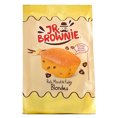 Brownies con pepitas de chocolate Jr Brownie bolsa 200 g-0 Brownies con pepitas de chocolate Jr Brownie bolsa 200 g-0
