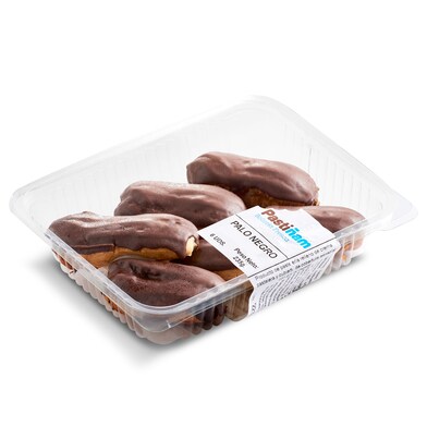 Palo de crema cubierto al cacao Pastiñam bandeja 235 g-0 Palo de crema cubierto al cacao Pastiñam bandeja 235 g-0