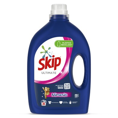 Detergente líquido fragancia mimosín Skip botella 35 lavados-0 Detergente líquido fragancia mimosín Skip botella 35 lavados-0