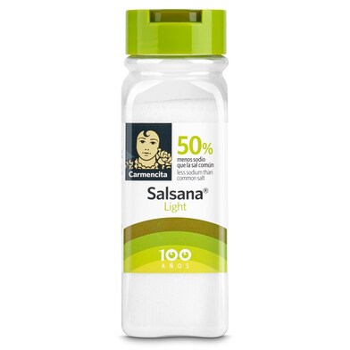 Sal sana 50% menos de sodio Carmencita frasco 250 g-0 Sal sana 50% menos de sodio Carmencita frasco 250 g-0