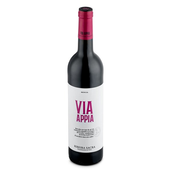 Vino Tinto Mencía Via Appia Botella 75 Cl.