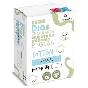 protegeslips algodon normal 28 unidades