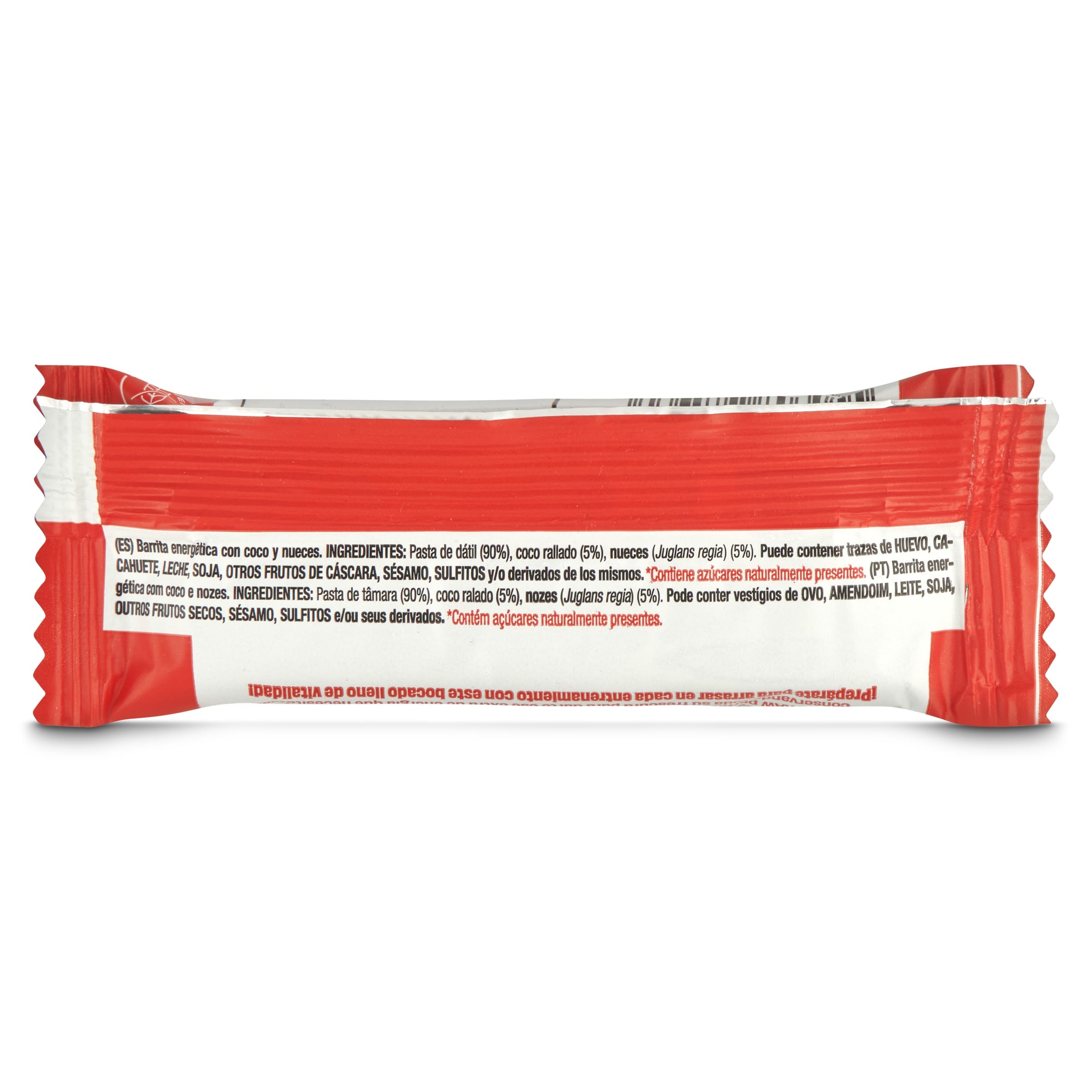 Barritas energéticas con dátil, coco y nueces Just loading 40 g