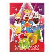 Calendario de adviento chocolate con leche reyes magos Muller & Muller caja 75 g