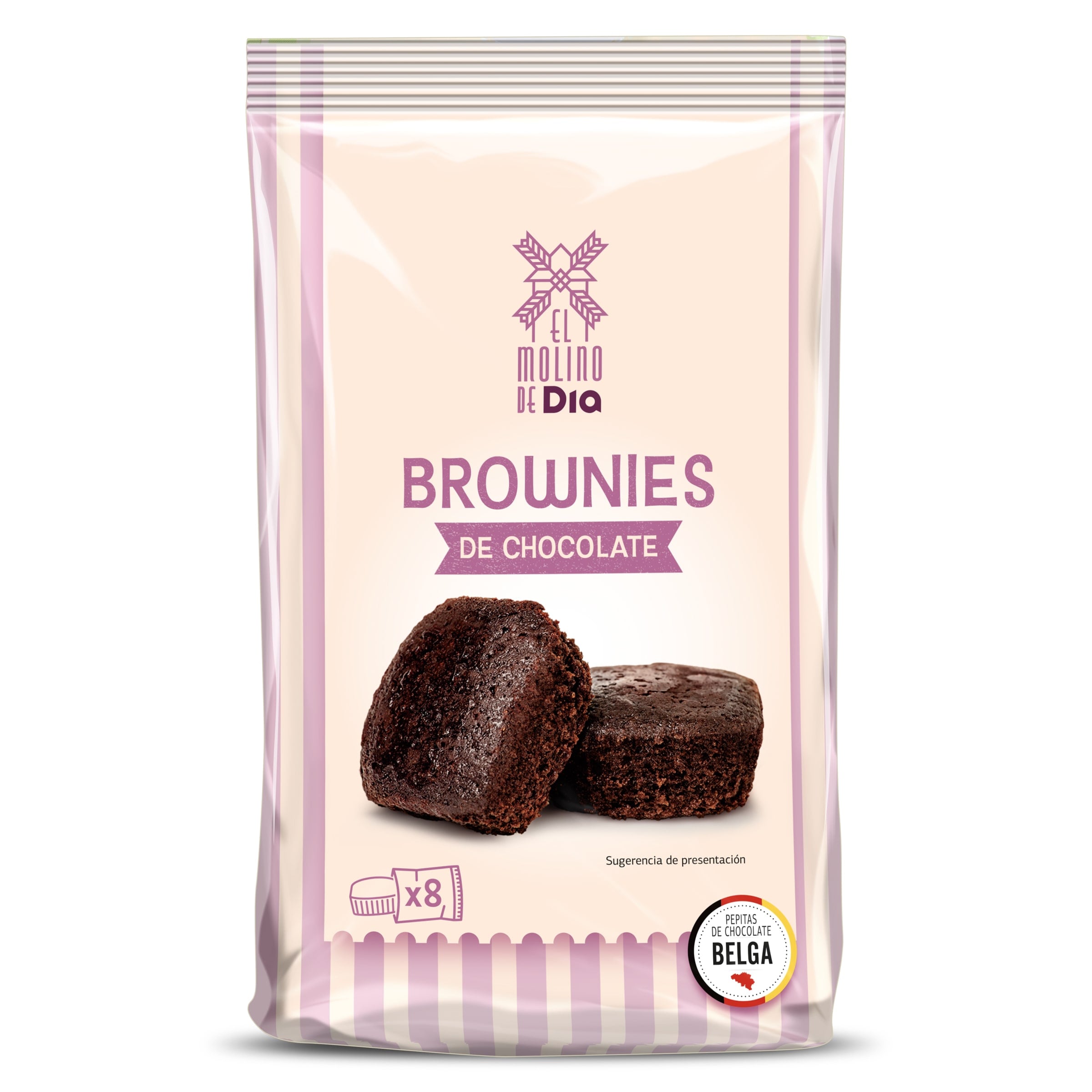 Brownies de chocolate El Molino de Dia 200 g