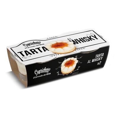 Tarta al whisky Caprichoso Dia pack 2 x 80 g-0 Tarta al whisky Caprichoso Dia pack 2 x 80 g-0