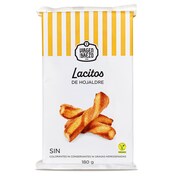 Lazos hojaldre de azúcar Virgen del Brezo bolsa 180 g