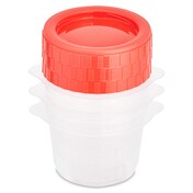 Recipientes herméticos rosca 500 ml set Conservers bolsa 3 unidades