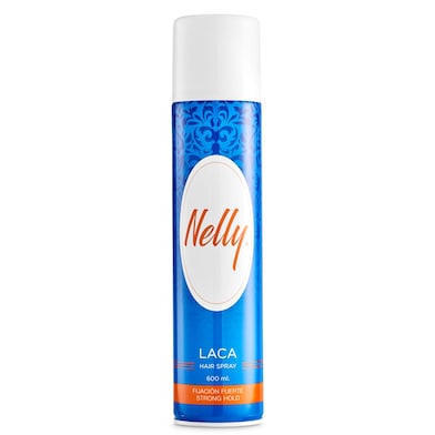 Laca fijación fuerte Nelly spray 600 ml-0