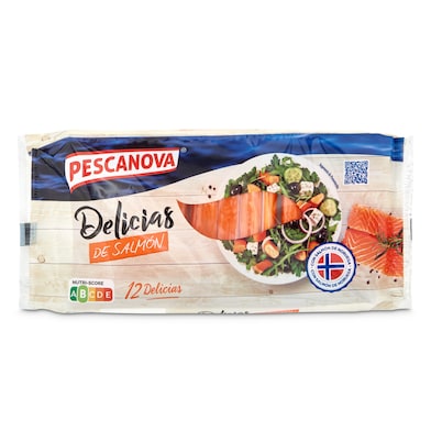 Delicias de salmón PESCANOVA   BOLSA 200 GR-0