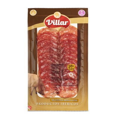 Salchichón ibérico Villar sobre 45 g-0