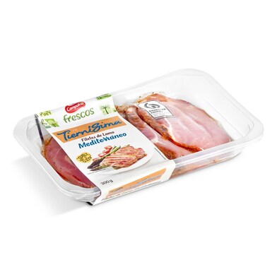 Filetes de lomo mediterráneo Campofrío bandeja 300 g-0 Filetes de lomo mediterráneo Campofrío bandeja 300 g-0