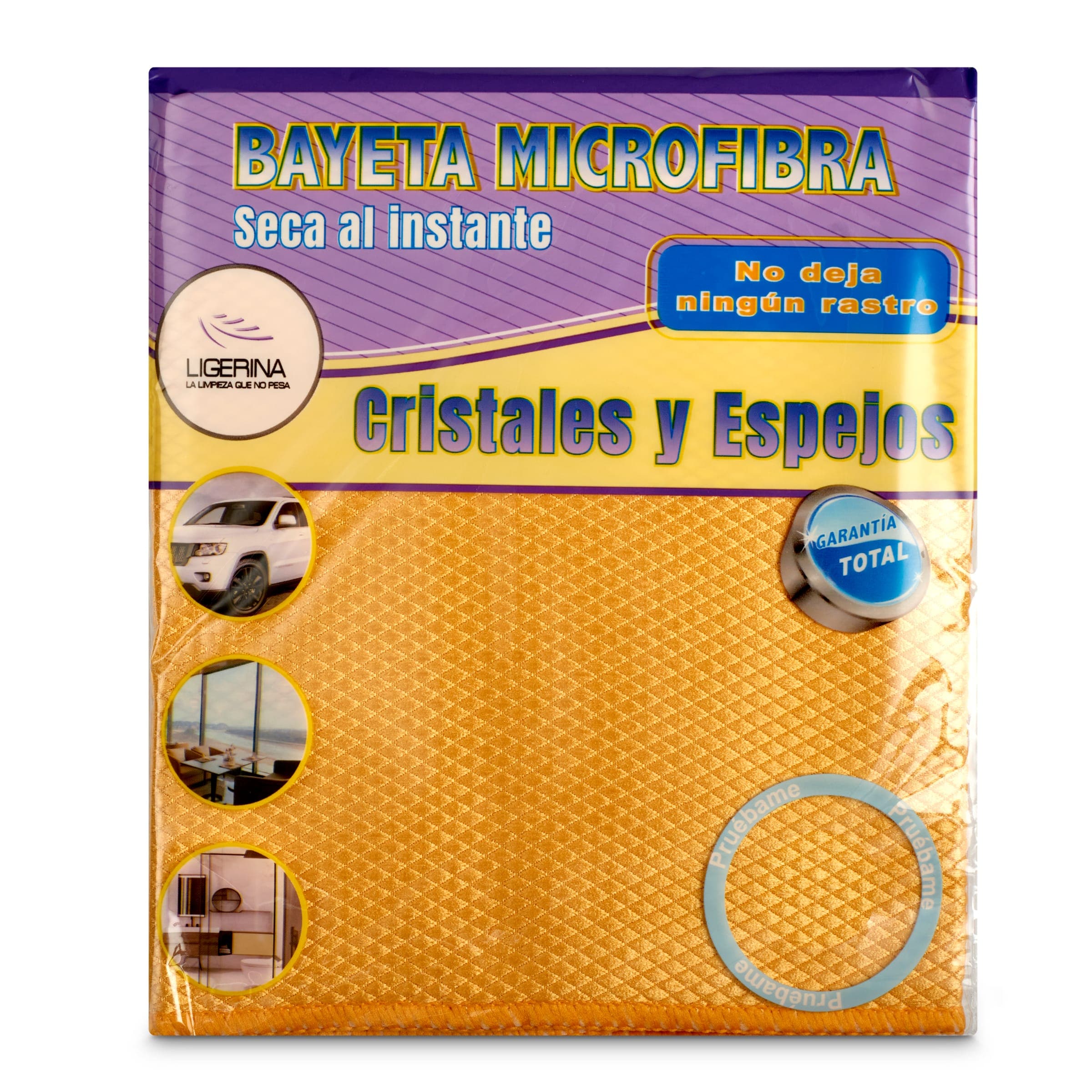 Bayeta microfibra cristales y espejos Ligerina bolsa 1 unidad -  Supermercados DIA