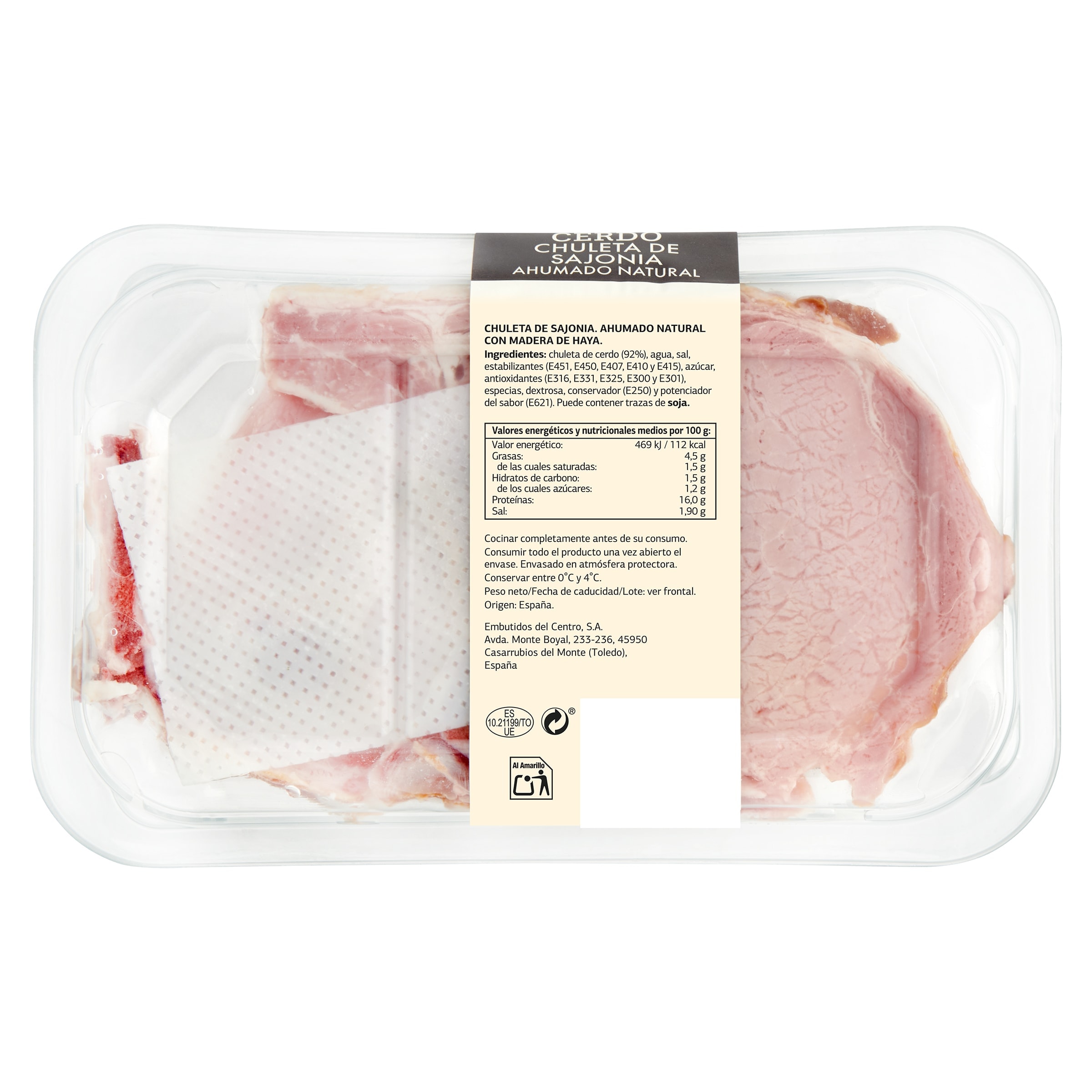 Chuletas sajonia Selección de Dia 450 g aprox.