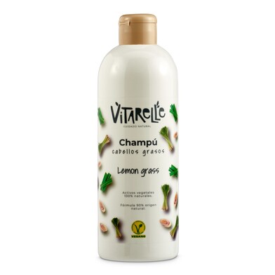 Champú lemon grass cabello graso Vitarelle botella 400 ml-0 Champú lemon grass cabello graso Vitarelle botella 400 ml-0