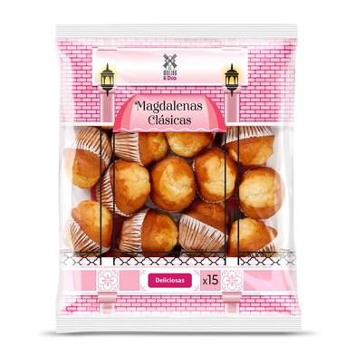 Magdalenas clásicas El molino de Dia bolsa 515 g-0