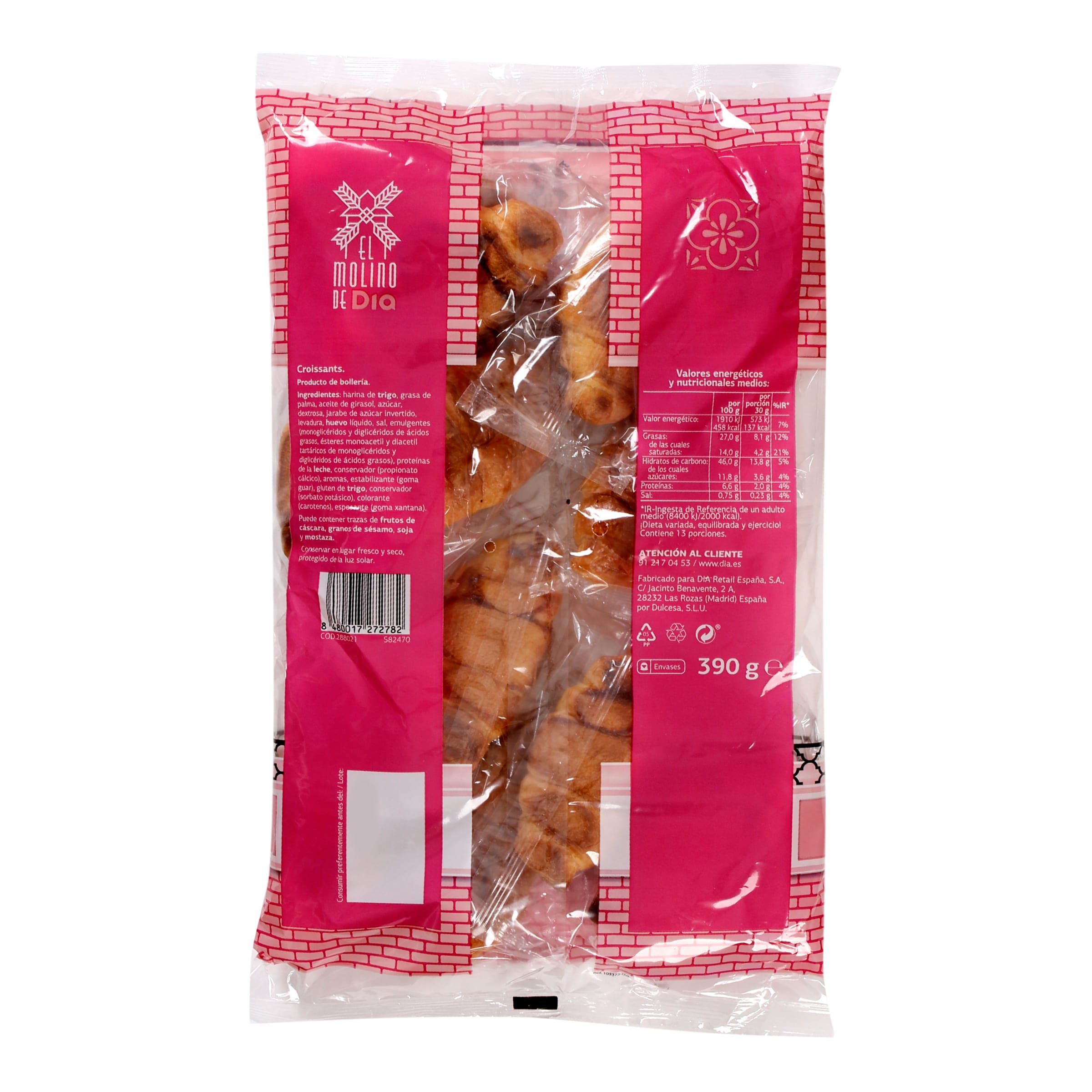 Croissants El Molino de Dia 390 g