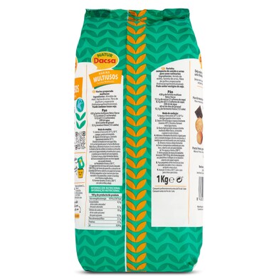Harina multiusos sin gluten Natur Dacsa bolsa 1 Kg-1 Harina multiusos sin gluten Natur Dacsa bolsa 1 Kg-1