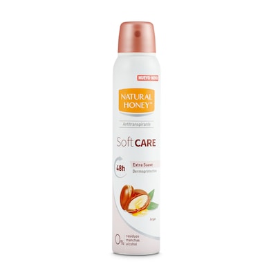 Desodorante extra suave Natural Honey spray 200 ml-0