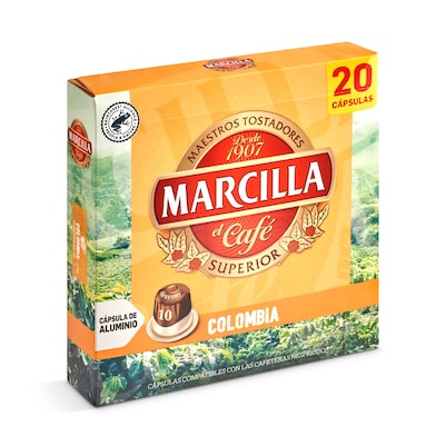 Café expresso colombia Marcilla caja 20 unidades-0
