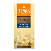 Chocolate blanco sin azúcar añadido Trapa 90 g