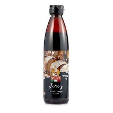 Crema de vinagre al jerez Vulpi botella 400 ml-0