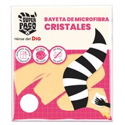 Bayeta de microfibra cristales Super Paco bolsa 1 unidad