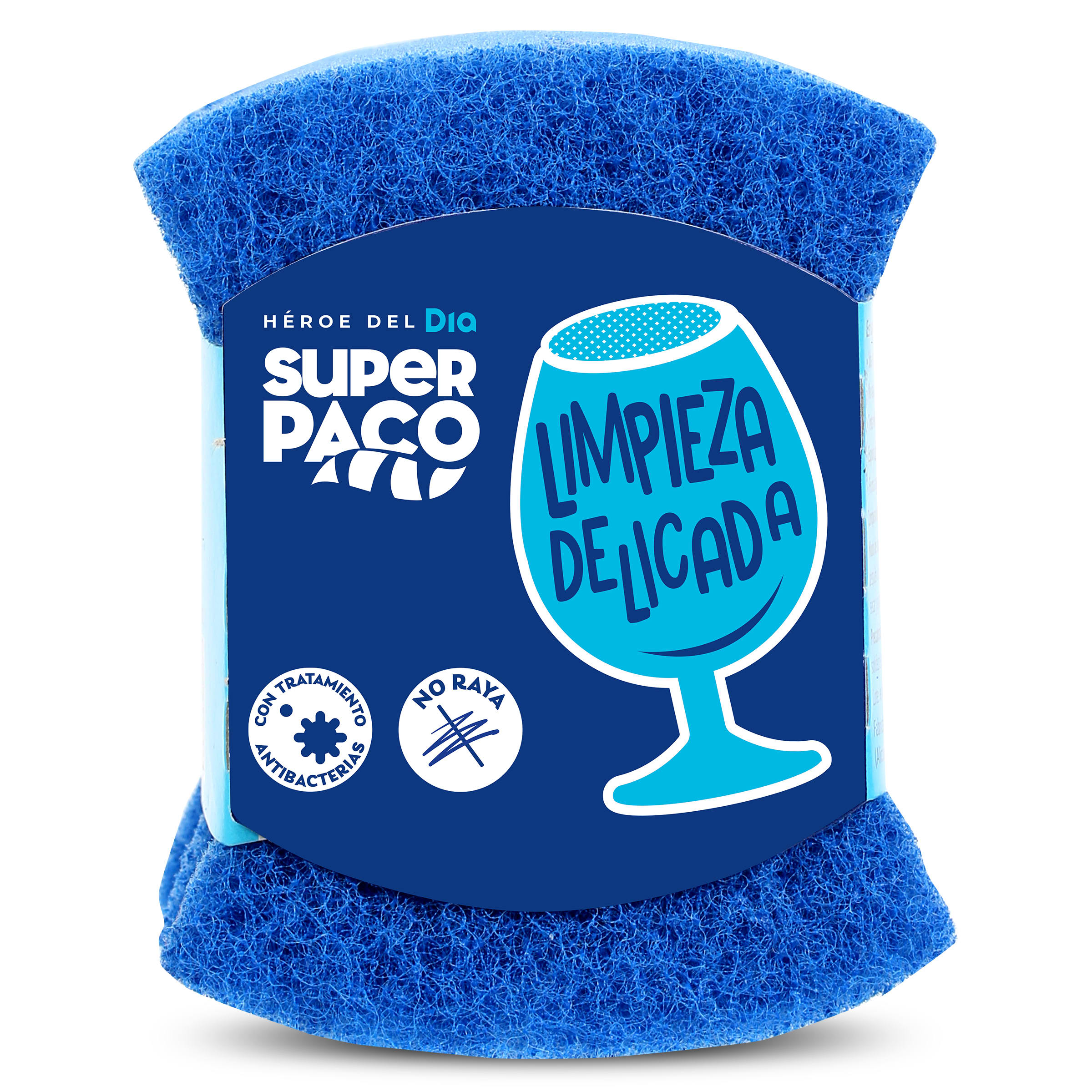 Estropajo limpieza delicada Dia Super Paco 3 unidades