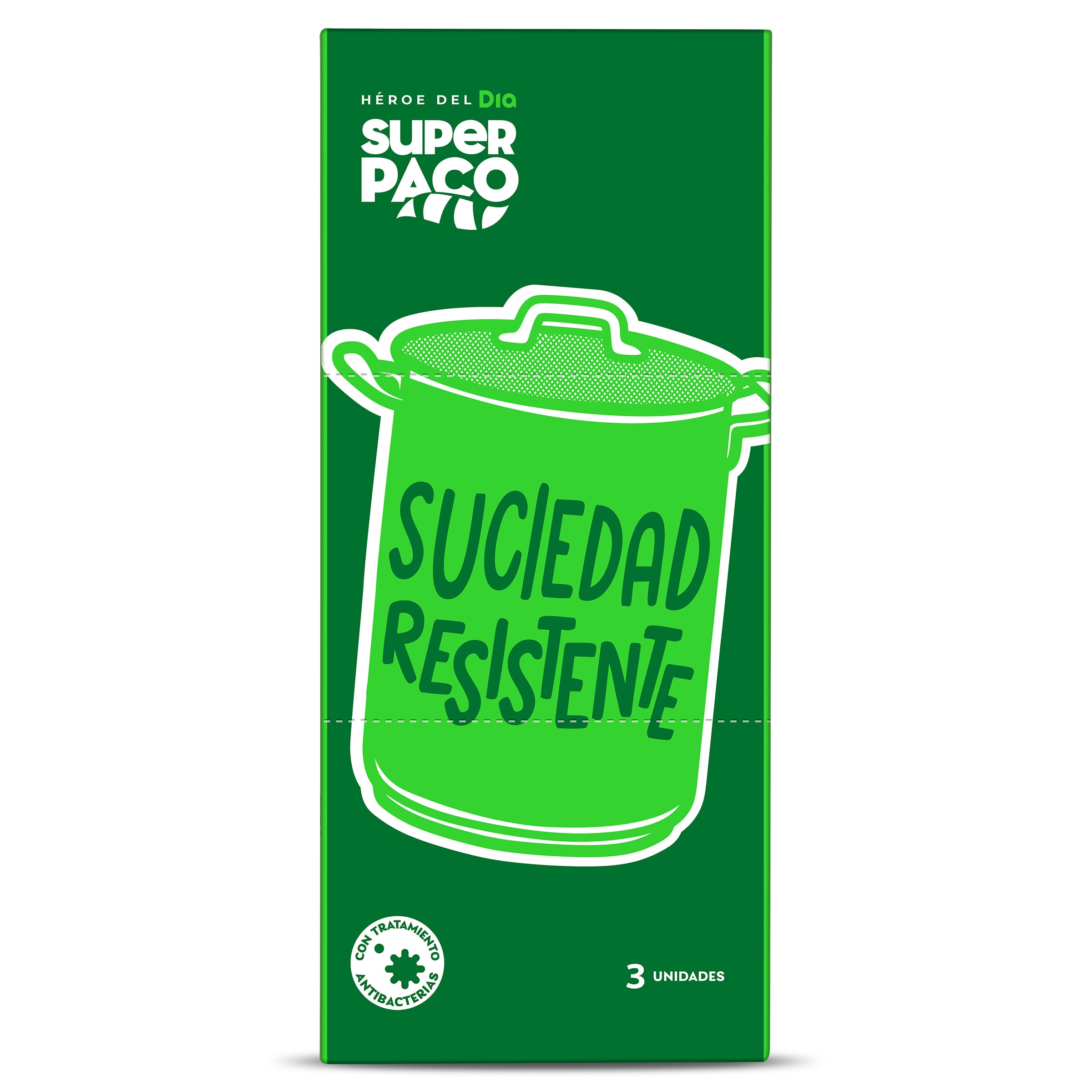 Estropajo salvauñas suciedad resistente Dia Super Paco 3 unidades