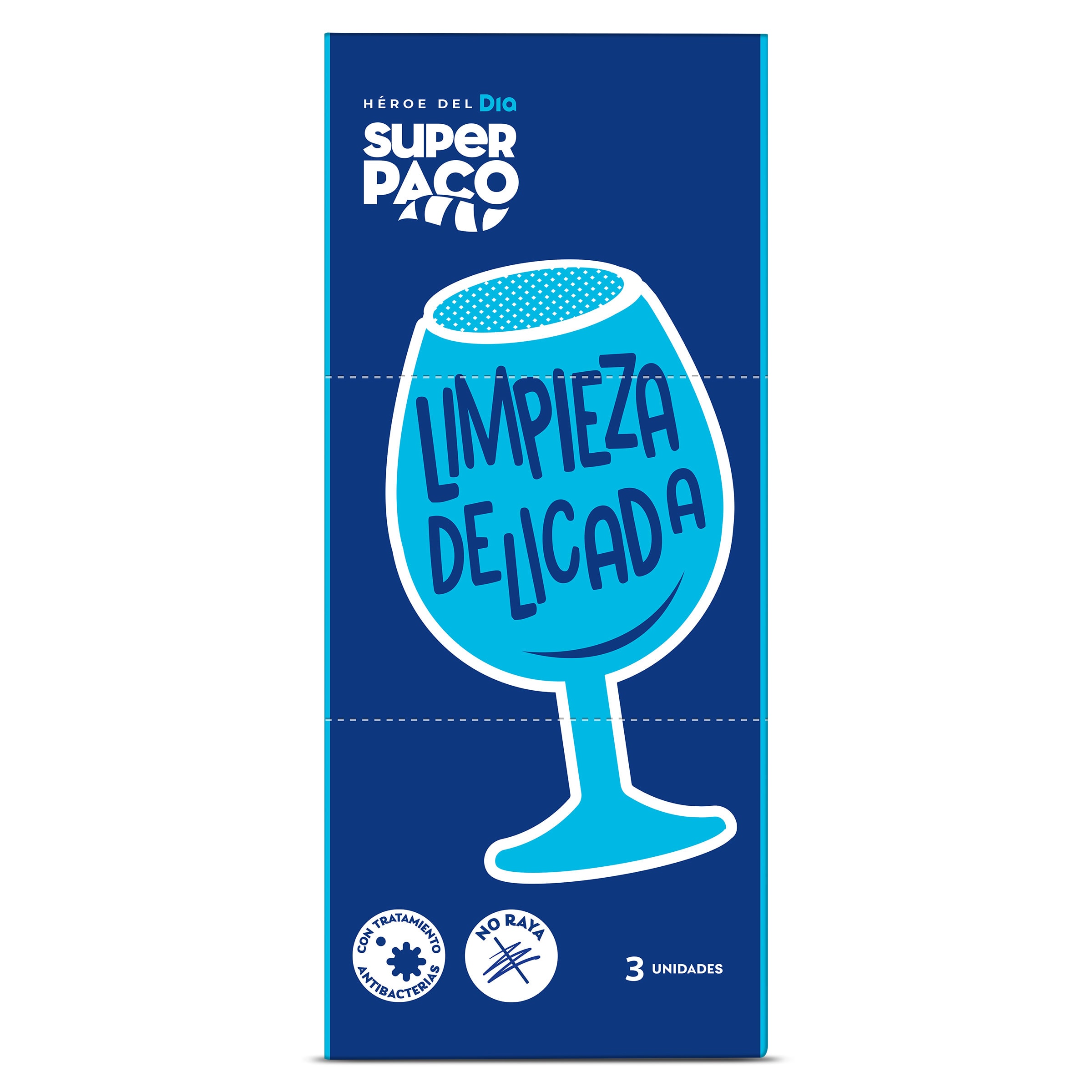 Estropajo salvauñas limpieza delicada Dia Super Paco 3 unidades