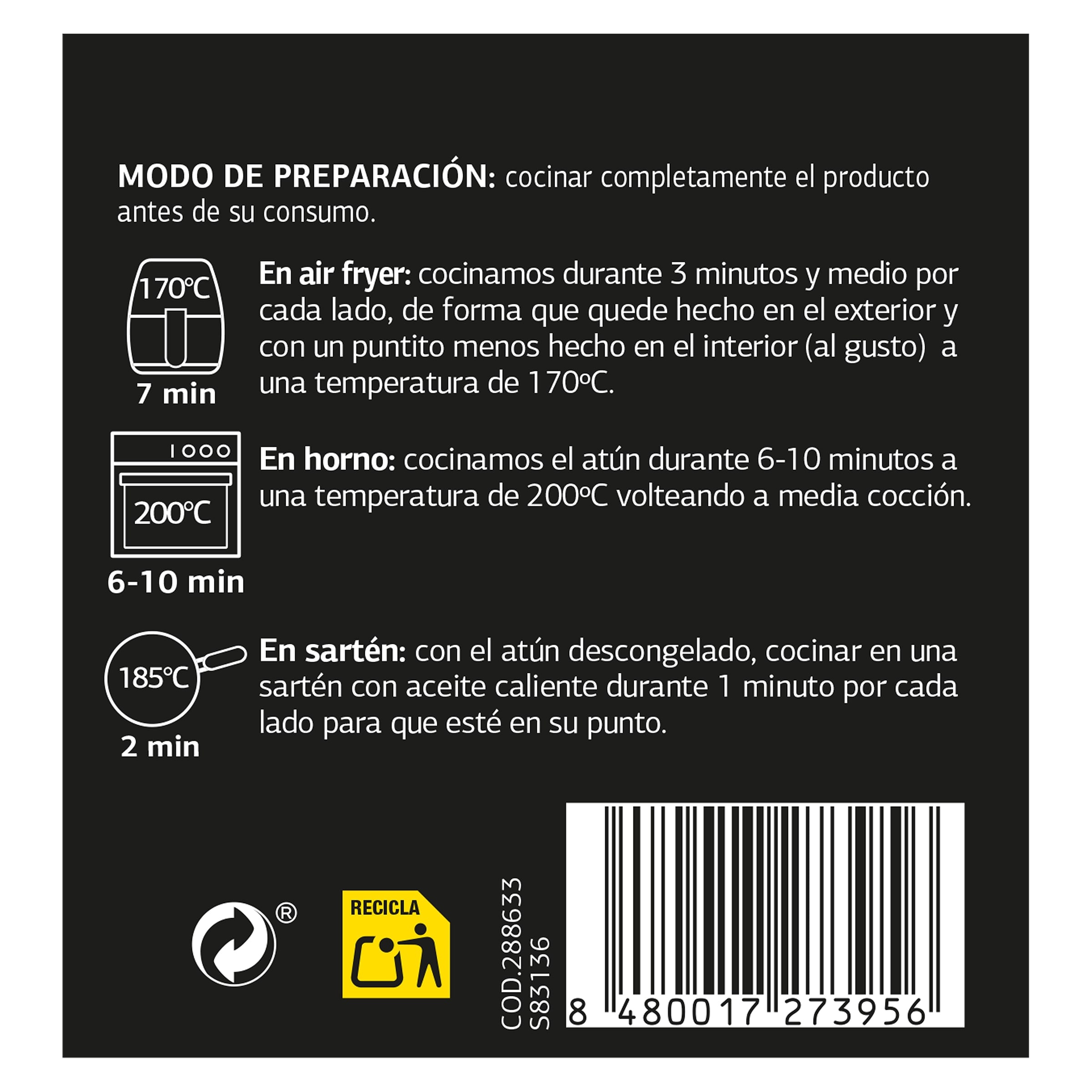 Solomillo de atún MSC Dia Mari Marinera 250 g