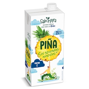 bebida de zumo de pina sin azucares anadidos 1 l