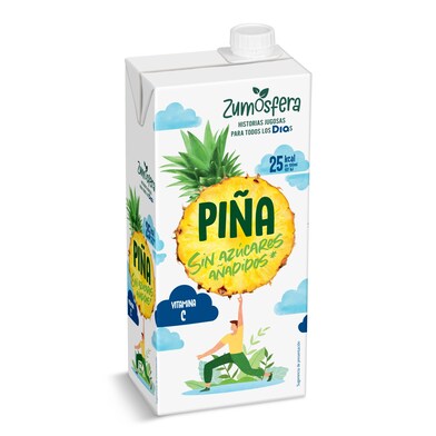 Zumo de piña sin azúcares añadidos Zumosfera de Dia brik 1 l-0