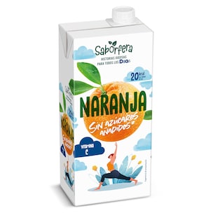 bebida de zumo de naranja sin azucares anadidos 1 l