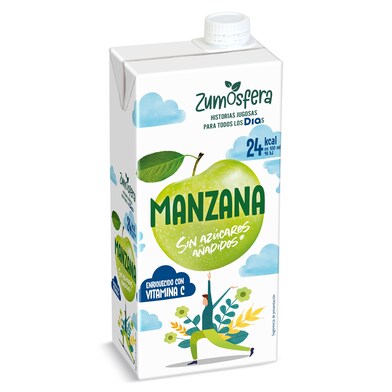 Zumo de manzana sin azúcares añadidos Zumosfera de Dia brik 1 l-0