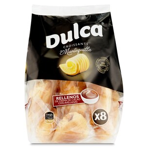 Croissants rellenos de cacao y avellanas Dulca 320 g