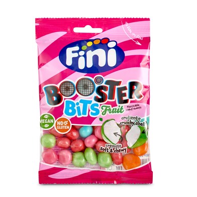 Golosinas booster bits fruit Fini bolsa 90 g-0