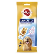 Snack para perros dentaxtix grandes Pedigree Dentastix bolsa 154 g