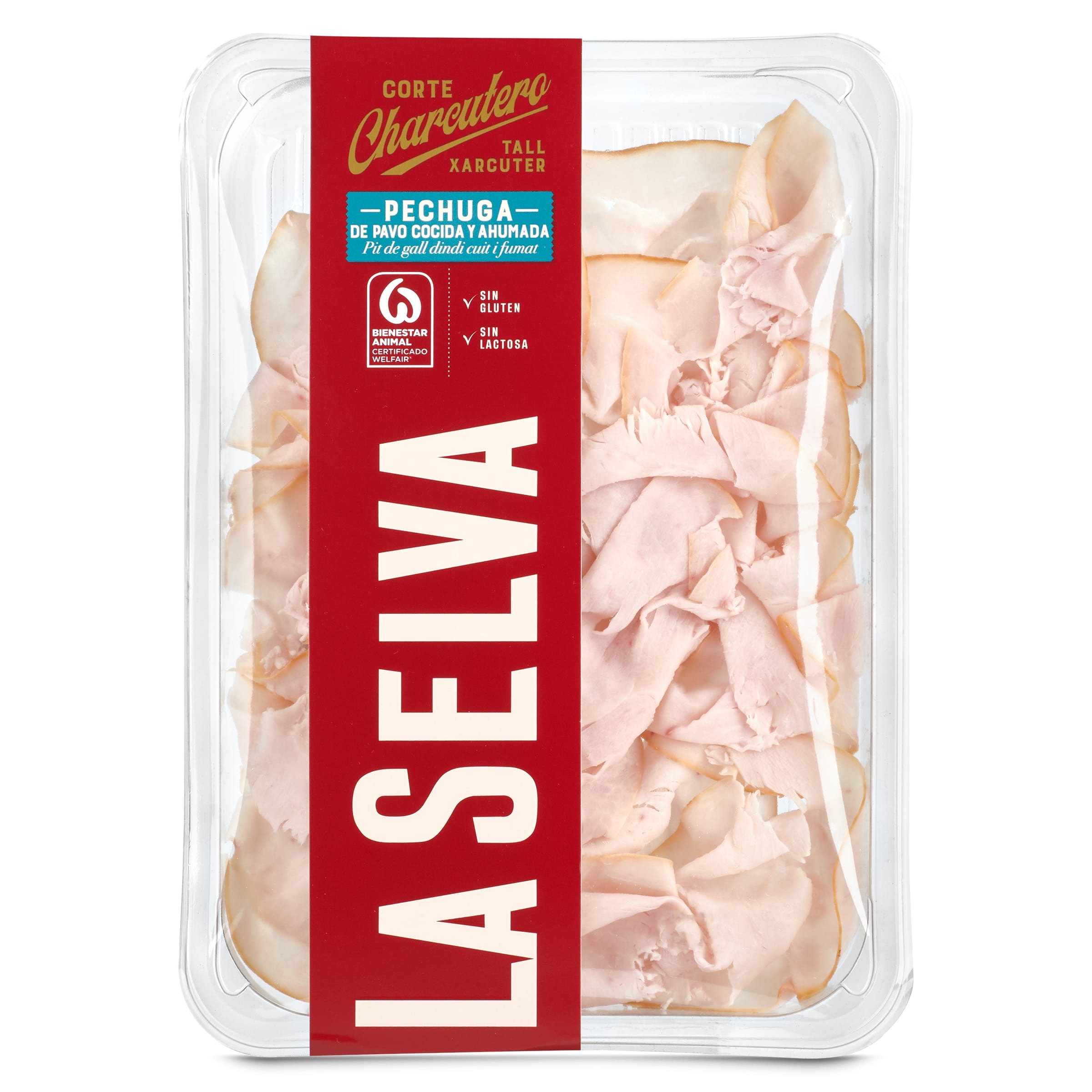 Pechuga de pavo corte charcutero LA SELVA, bandeja 90 g