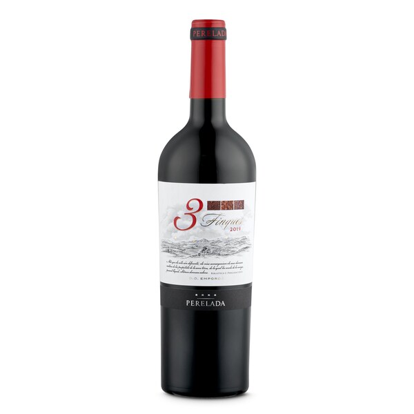 Vino Tinto DO Empordá 3 Finques Botella 75 Cl.