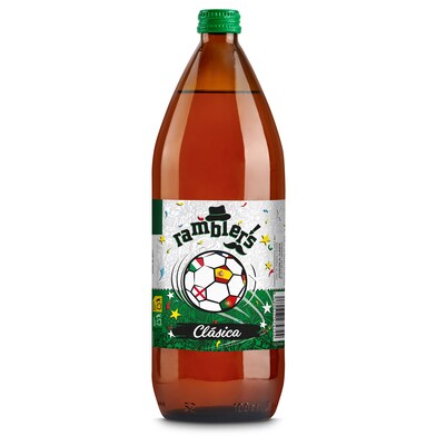 Cerveza clásica lager Ramblers de Dia botella 1 l-0 Cerveza clásica lager Ramblers de Dia botella 1 l-0