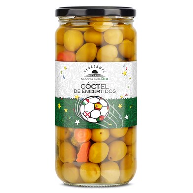 Cóctel de encurtidos Vegecampo de Dia frasco 400 gr-0 Cóctel de encurtidos Vegecampo de Dia frasco 400 gr-0