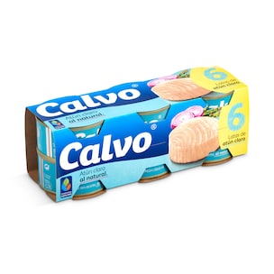 atun claro al natural 6 x 56 g