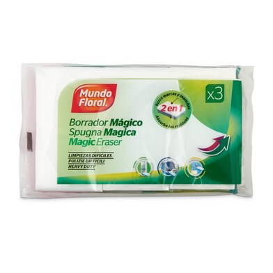 Borrador mágico Mundo flor bolsa 3 unidades-0 Borrador mágico Mundo flor bolsa 3 unidades-0
