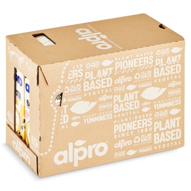 Bebida de avena barista Alpro pack 8 x 1 l-0 Bebida de avena barista Alpro pack 8 x 1 l-0