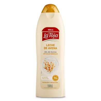 Gel de baño leche de avena La toja botella 550 ml-0 Gel de baño leche de avena La toja botella 550 ml-0