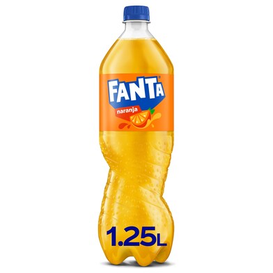 Refresco de naranja Fanta botella 1.25 l-0 Refresco de naranja Fanta botella 1.25 l-0