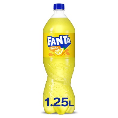 Refresco de limón Fanta botella 1.25 l-0 Refresco de limón Fanta botella 1.25 l-0